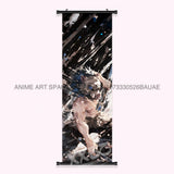 Demon Slayer: Kimetsu No Yaiba Wall Art Canvas Scrolls Pictures Anime Poster Hanging Painting Print Home Decoration Living Room