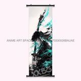 Demon Slayer: Kimetsu No Yaiba Wall Art Canvas Scrolls Pictures Anime Poster Hanging Painting Print Home Decoration Living Room