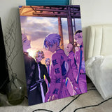 T-Tokyo Revengers Anime Poster HD PVC Wall Art - Waterproof Self Adhesive Mildew Resistant For Home Office Bar