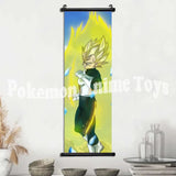 Dragon Ball Anime Poster Son Goku Home Decor Kakarotto Hanging Painting Trunks Wall Art Bardock Scroll Picture Zarbon Wallpaper