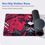Cute Anime Girl K-Kasane Teto Mousepad Large Gaming Mouse Pad LockEdge Computer Keyboard Desk Mat PC Cabinet Tablepad XXL Mats