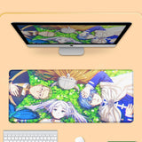 HD New Kawaii Girl Frieren At The Funeral Mouse Pad XXL 800x400mm Mausepad Large Laptop Gaming PC MousePad Rubber Anime Desk Mat