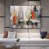 Large Handpaintd Abstract Textured Oil Painting On Canvas Modern Art Poster Wall Picture For Living Room Home Decoration