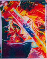 Demon Slayers Kyojuro Rengoku 5D 14x17 Custom Wood Framed Wall Art Painting