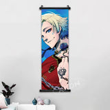 Blue Lock Posters Japanese Anime Wall Art Canvas Pictures Isagi Yoichi Painting Chigiri Hyoma Hanging Scrolls Home Decoration
