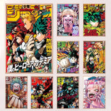1PC My Hero Academia Bakugo Anime Poster Self-adhesive Art Waterproof Paper Sticker Coffee House Bar Room Wall Decor