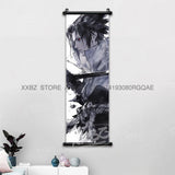 Naruto Home Decoration Scrolls Picture Hyuga Hinata Anime Canvas Wall Art Interior Hanging Painting Uchiha Itachi Figures Poster