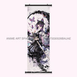 Demon Slayer: Kimetsu No Yaiba Wall Art Canvas Scrolls Pictures Anime Poster Hanging Painting Print Home Decoration Living Room