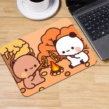 Mouse Mat Bubu Dudu Anime Smalll Mouse Pad Desk Mat Office Accessories Gaming Mat Computer Table Setup Desktops Rug Mouse Carpet