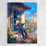 Anime Pokemon Canvas Painting Bulbasaur Charmander Squirtle Poster and Print Watercolor Wall Art Picture Home Decor Kids Gifts