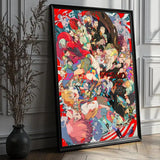Anime T-Tokyo Revengers Poster HD PVC Waterproof Wall Art - Self Adhesive Reusable For Home Office Bar