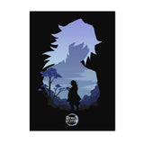 Anime Demon Slayer Canvas Poster Tanjiro Nezuko Home Wall Art Painting Print Pictures Kids Bedroom Living Room Decor Mural Gifts