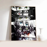 Popular Japanese Anime Attack on Titan Poster Wall Art for Picture Coffee House Bar Living Room Home Wall Decor Canvas Painting