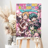 HighQuality Anime My Hero Academia Poster Modern Canvas Wall Art Decor for Home Living Room Bedroom Gift