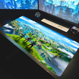 Deskmat F-Fortnite Gaming Mouse Pad Anime Mousepad Xxl Computer Accessories Desk Mat Mats Gamer Mause Office Offices Pc Desktop