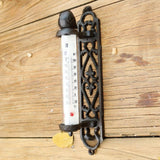 American Retro Iron Art Wall-mounted Thermometer