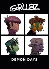 Virtual Anime Rock Band Gorillaz Poster Modern Music Album Cover Canvas Painting Wall Art for Club Living Room Home Decor Mural