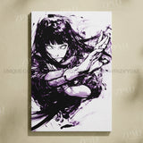 Hot Blooded Anime Naruto Home Decorative Canvas HD Prints Paintings Ink Style Pictures Uchiha Itachi Wall Art Frameless Poster