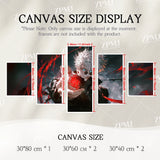 Anime Jujutsu Kaisen Character 5PCS Home Decor Canvas Paintings Pictures Wall Art Printed Poster No Frame Artwork Living Room