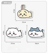 Cute Cartoon Chiikawa Usagi Hachiware Special-Shaped Leather Mouse Pad Game Rubber Pad Desk Mat Office Supplies Children Gift
