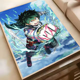 M-My Hero AcademiaS Anime Poster HD Waterproof PVC Wall Art - Aesthetic Removable For Office Home Bedroom