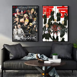 Anime T-Tokyo R-Revenger Poster Holiday Gifts Designed For Home Restaurant Office Space Corridor Wall Art