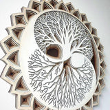 Sculpting The Tree Of Life Boho Wall Art Ornament
