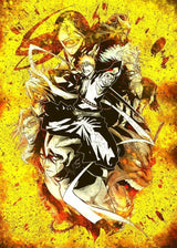 New Bleach Poster kenpachi Gotei Anime Figure  Manga Decoration Canvas Painting Wall Art Home Kawaii Room Decor Aesthetics Gift