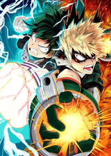 My Hero A-Academia Poster Anime Canvas Painting Wall Art Print Picture for Boy Bedroom Home Decor Cuadros
