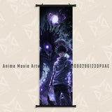 Hot Blooded Anime Jujutsu Kaisen Print Canvas Poster Satoru Gojo Home Decoration Mural Wall Art Scrolls Picture Hanging Painting