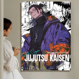 Dark Fantasy Anime J-Jujutsu K-Kaisen Painting Calligraphy HD Waterproof Canvas Art: Aesthetic Wall Decor Home,Bar & More