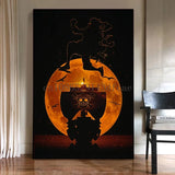 Anime Ship One Cartoon One Piece Poster Print Canvas Painting Wall Art Mural Suitable for Cafe Home Wall Decoration Picture Gift