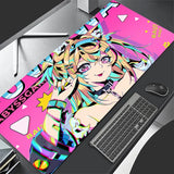 Anime Sexy Girl Mouse Pad Laptop Kawaii Gaming Mousepad XXL Nier Automata 2b Keyboard Rug PC Black And White Extended Desk Mat