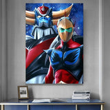 Grendizer Japan Anime Canvas Poster Prints  Fashion Wall Art Decor for Living Room Bedroom Home  Stylish Japanese Anime Artwork