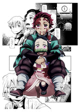 Japan Anime Figure Demon Slayer Picture Art Home Decor Canvas Painting Poster For Living Kids Room Sofa Wall Decoration Posters