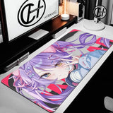 Cute Anime Girl Large Mouse Pad Kawaii Computer Mousepad XXL Rubber Mouse Mat 900x400mm Locking Edge Keyboard Pad Desk Mat