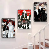 Anime T-Tokyo R-Revenger Poster High Quality Wall Art for Home Office Bedroom Living Room Hallway Bar Perfect Gift Idea