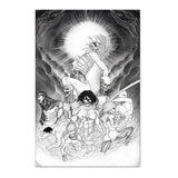 Anime Attack on Titan Poster  Levi Allen Mikasa Figure Wall Art Canvas Print for Bedroom Living Room Decor  Perfect Gift