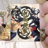 New Jujutsu Kaisen Anime Poster Aesthetic HD PVC Wall Art - Waterproof Wear Resistant For Home Hotel Bar