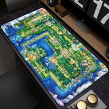 Kawaii Japan Anime Mouse Pad PC Colorful Gamer Cabinet Mousepad XXL P-pokemon Keyboard Rug Laptop Gaming Rubber Desk Mat
