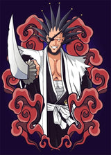 New Bleach Poster kenpachi Gotei Anime Figure  Manga Decoration Canvas Painting Wall Art Home Kawaii Room Decor Aesthetics Gift