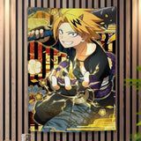 My Hero Academia Kaminari Denki Banner Art Printing Japanese Wall Flag Anime Wall Hanging Home Decor
