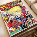 Anime Tokyo R-Revengers Poster Waterproof HD Art Wall Decal Self-Adhesive Print. Aesthetic Home Room Decor for Living Room Bedro
