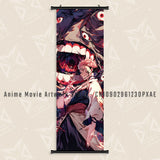 Hot Blooded Anime Jujutsu Kaisen Print Canvas Poster Satoru Gojo Home Decoration Mural Wall Art Scrolls Picture Hanging Painting