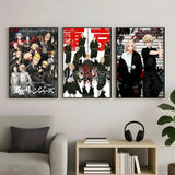 Anime T-Tokyo R-Revenger Poster Holiday Gifts Designed For Home Restaurant Office Space Corridor Wall Art