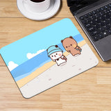 Mouse Mat Bubu Dudu Anime Smalll Mouse Pad Desk Mat Office Accessories Gaming Mat Computer Table Setup Desktops Rug Mouse Carpet