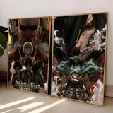 Anime A-Attack on Titan Poster Art with prints Home bedroom living room decoration gift