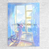 Anime Pokemon Canvas Painting Bulbasaur Charmander Squirtle Poster and Print Watercolor Wall Art Picture Home Decor Kids Gifts