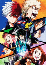 My Hero A-Academia Poster Anime Canvas Painting Wall Art Print Picture for Boy Bedroom Home Decor Cuadros