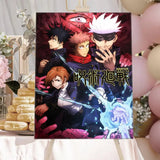 New Jujutsu Kaisen Anime Poster Aesthetic HD PVC Wall Art - Waterproof Wear Resistant For Home Hotel Bar